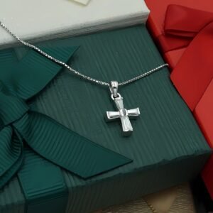 Cross Pendant Necklace “Dakota Cross”, made of Silver 925