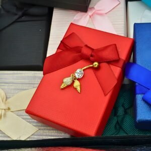 Seashells Belly Button Ring "Sedna", made of Stainless Steel