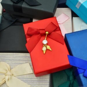 Seashells Belly Button Ring "Sedna", made of Stainless Steel