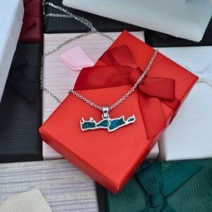 Crete Silver Pendant “Kriti Dark Veraman”, with or without chain