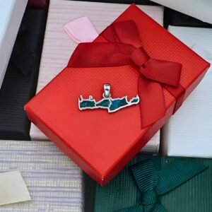 Crete Silver Pendant “Kriti Dark Veraman”, with or without chain